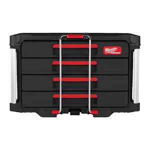 milwaukee Koffert med 4 skuffer packout