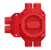 schneider electric Boks lav ring 6-løp