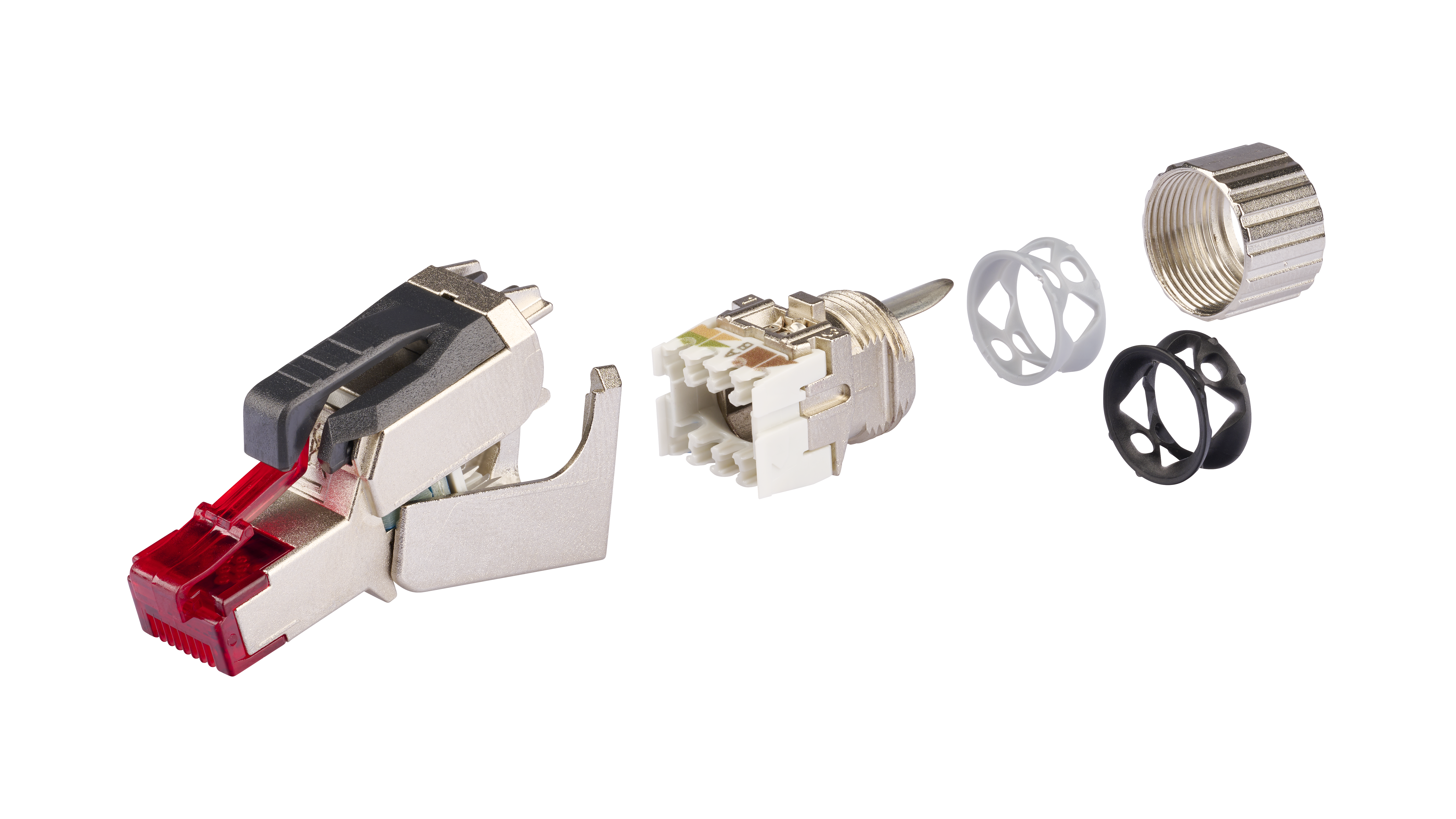 reichle & de-massari Feltmontert c6a/a-b rj45 plugg