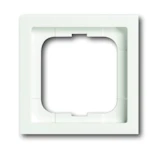 RAMME 1-HULL, 80MM HVIT MATT