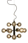 COSMOS TAKLAMPE 12-ARM 12XG9, SVART/SOTET