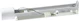 unilamp Armatur nice 10w 1030lm dim 3000k hvit med stikk