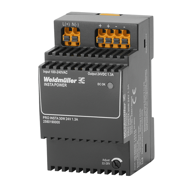 weidmüller Pro insta 30w 24v 1.3a