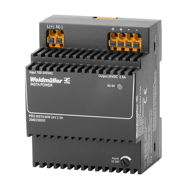 weidmüller Pro insta 60w 24v 2.5a