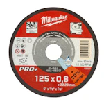 CUTTING DISC MILWAUKEE 42/125X0,8 PRO