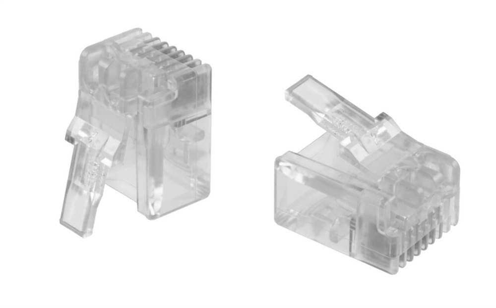 foss Modul plug 6-6 utp oval solid