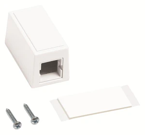 foss Påveggboks for 1xsystimax, hv