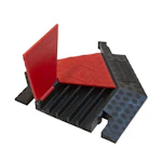 CABLEGUARD 5-KANAL VENSTRESVING 45°