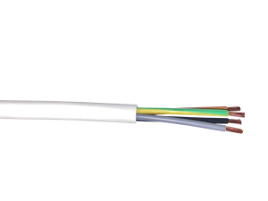 teccon Tec-flex rv-k 1kv 5g6 hvit 500m trommel