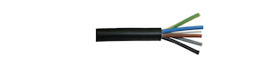 teccon Tec-flex rv-k 1kv 3g4 sort 500m trommel