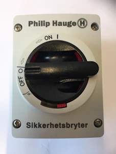 philip hauge Hauge kum 340u2.v ip66 2no+2nc ph30386v2