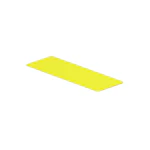 ETIKETT ESG 6/17 MM GUL, 17X6MM, A3000.FOR MM 80/360 SW