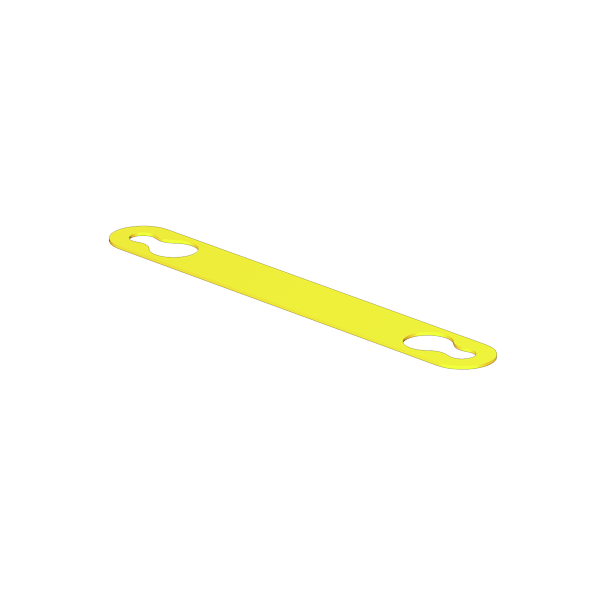 weidmüller Ledningsmerker 32x4,8mm gul, 0,75-2,5mm², a2000