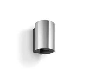 philips Buxus wall lantern inox 2x4.5w selv