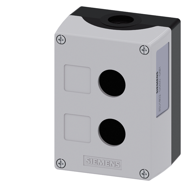 BOKS FOR 2 KNAPPER/SIGNALLAMP 3SU1802-0AA00-0AB1