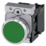 KOMPLETT TRYKKNAPP - GRØNN 3SU1150-0AB40-1BA0