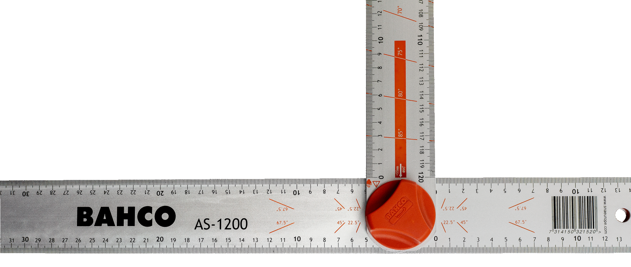 bahco Yhdistelmäsuorakulma bahco as-1200, 1200mm