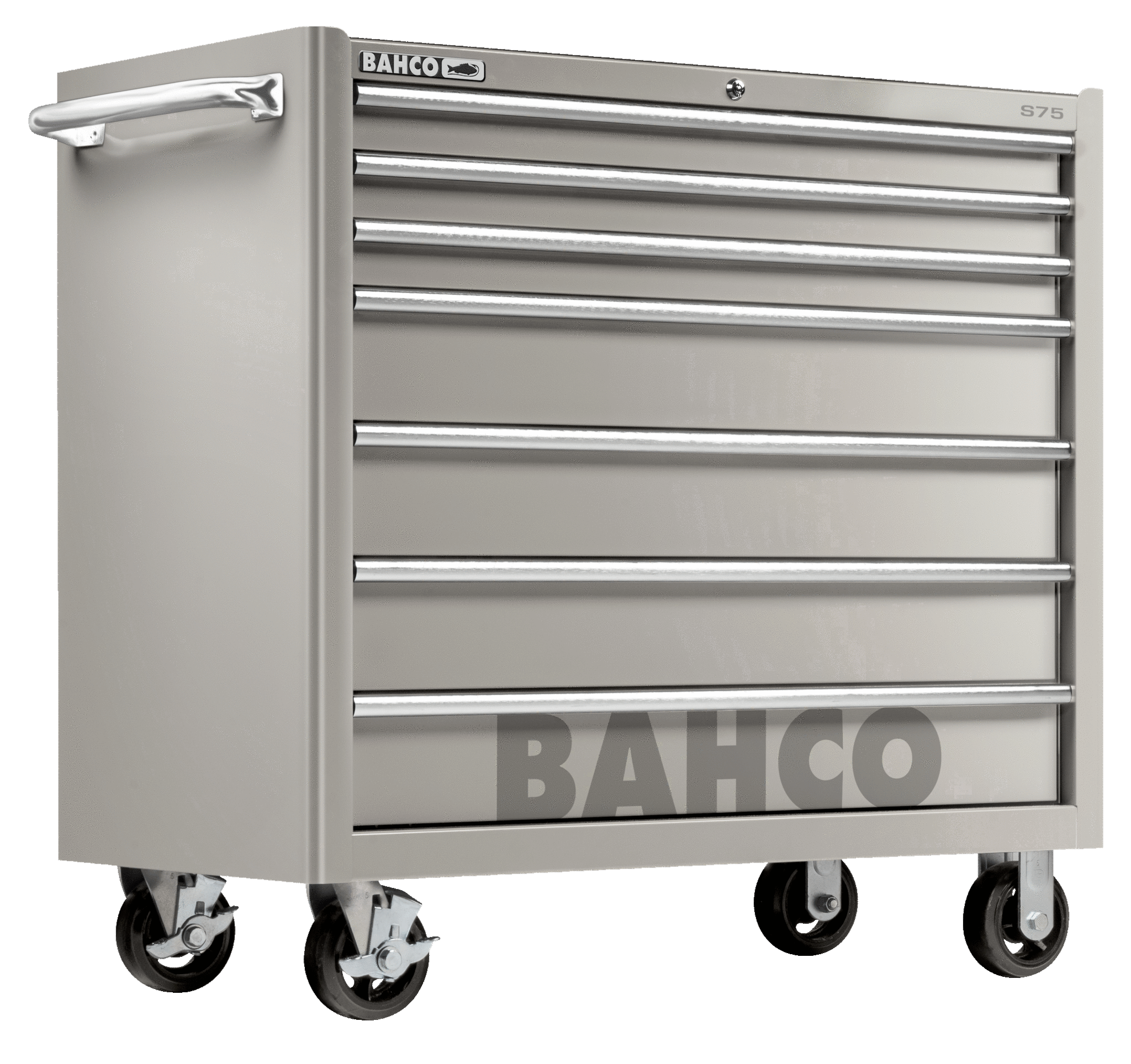TROLLEY BAHCO XL 7 DRAWS STAINLESS STEEL