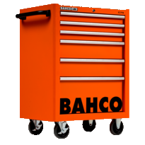 TOOL TROLLEY BAHCO PRO 6 DRAWS, ORANGE