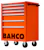 bahco Verktygsvagn bahco orange pro 6 draws, orange
