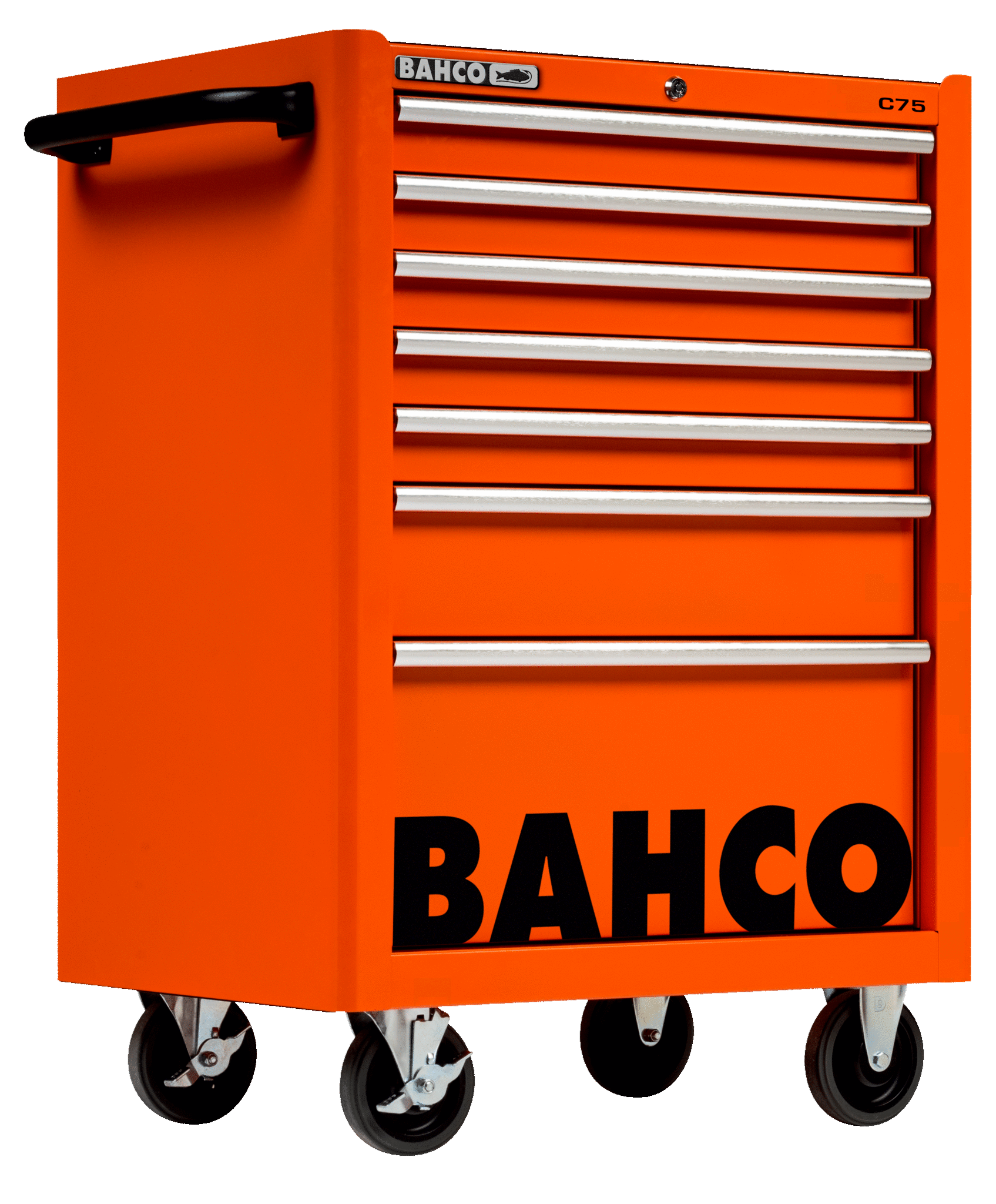 TOOL TROLLEY BAHCO PRO 7 DRAWS, ORANGE