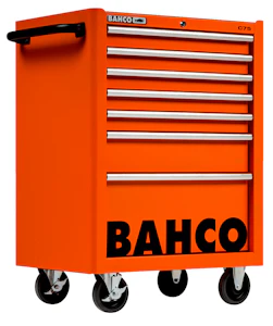 bahco Verktygsvagn bahco orange pro 7 draws, orange