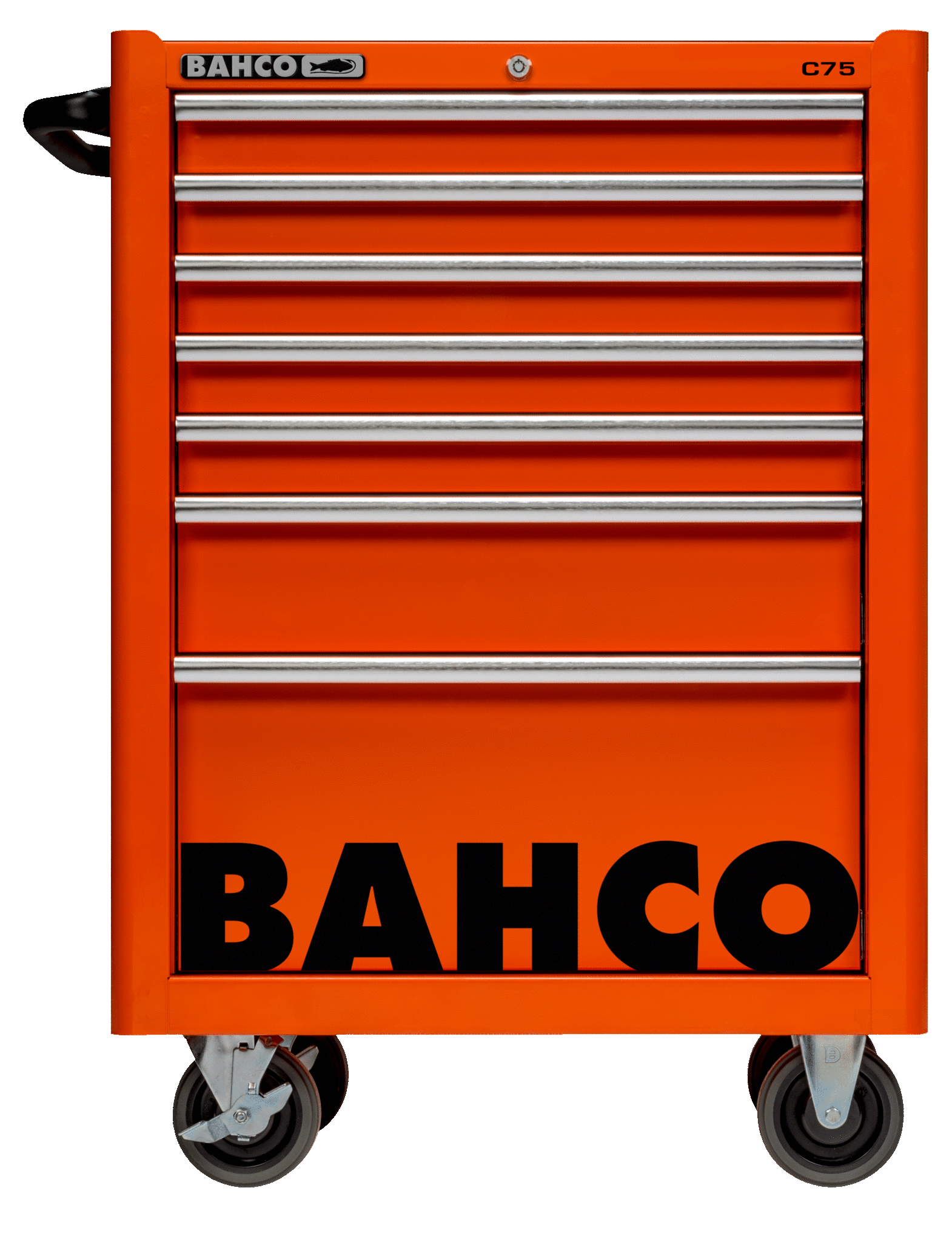 bahco Verktygsvagn bahco orange pro 7 draws, orange