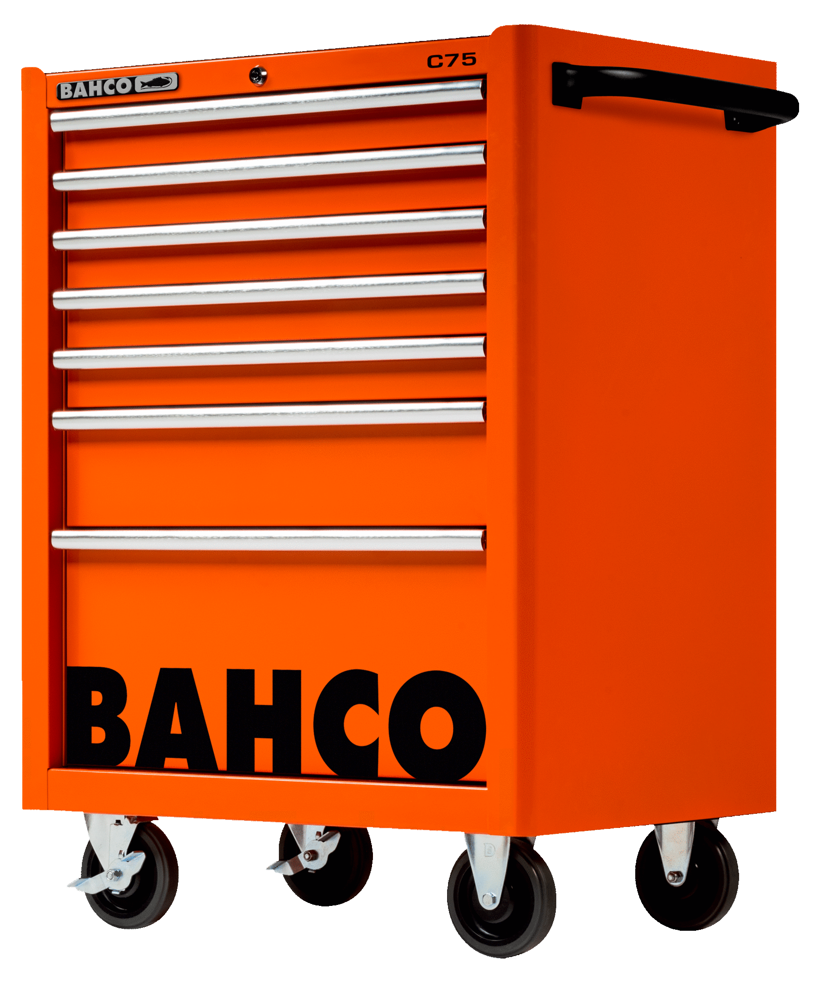 bahco Verktygsvagn bahco orange pro 7 draws, orange