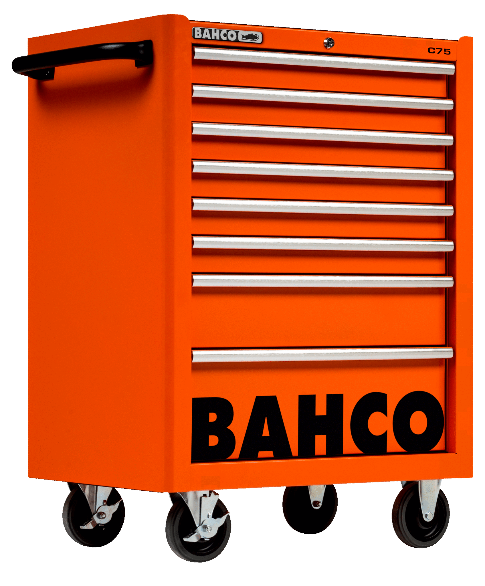 TOOL TROLLEY BAHCO PRO 8 DRAWS, ORANGE