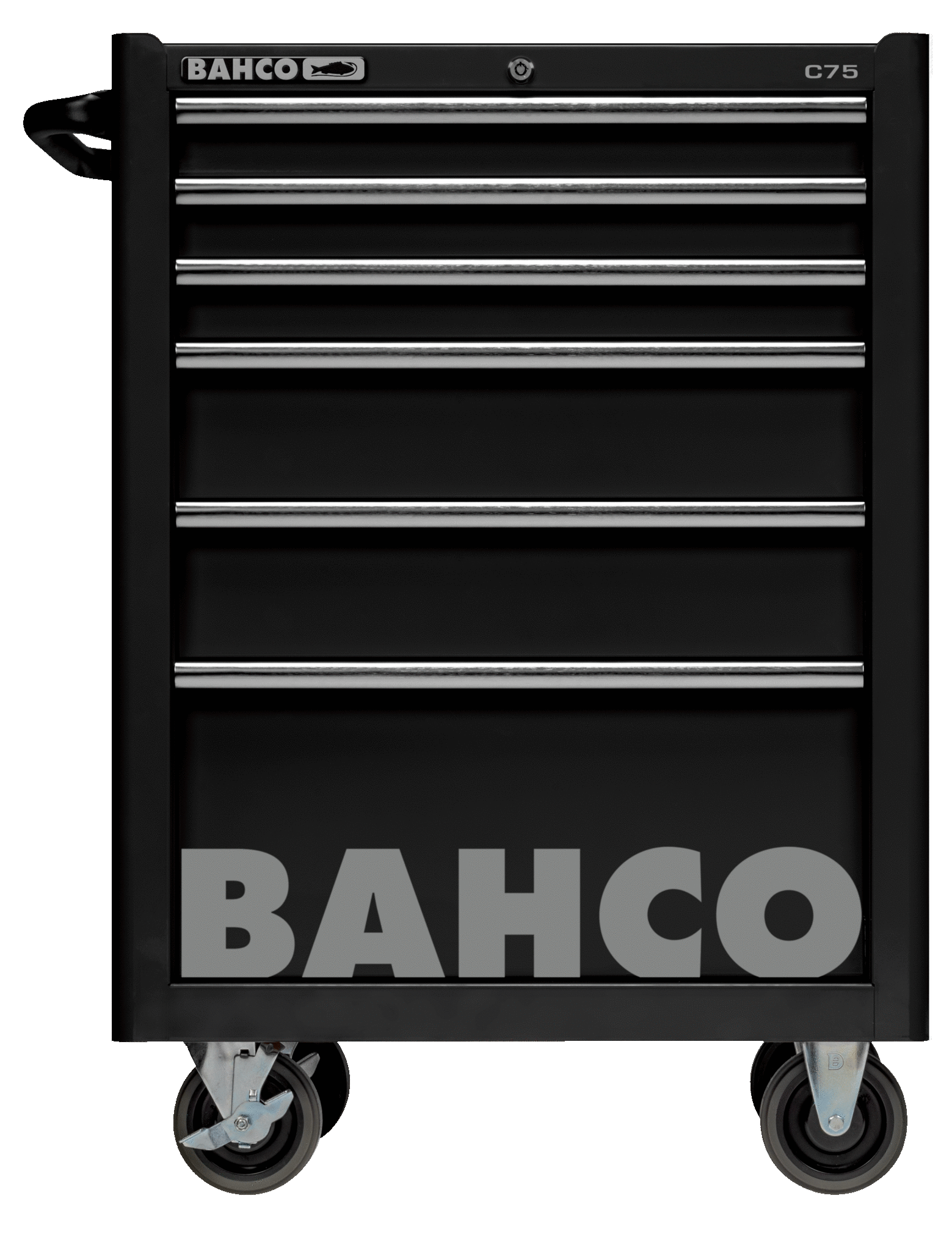 bahco Verktygsvagn bahco svart pro 6 draws, black