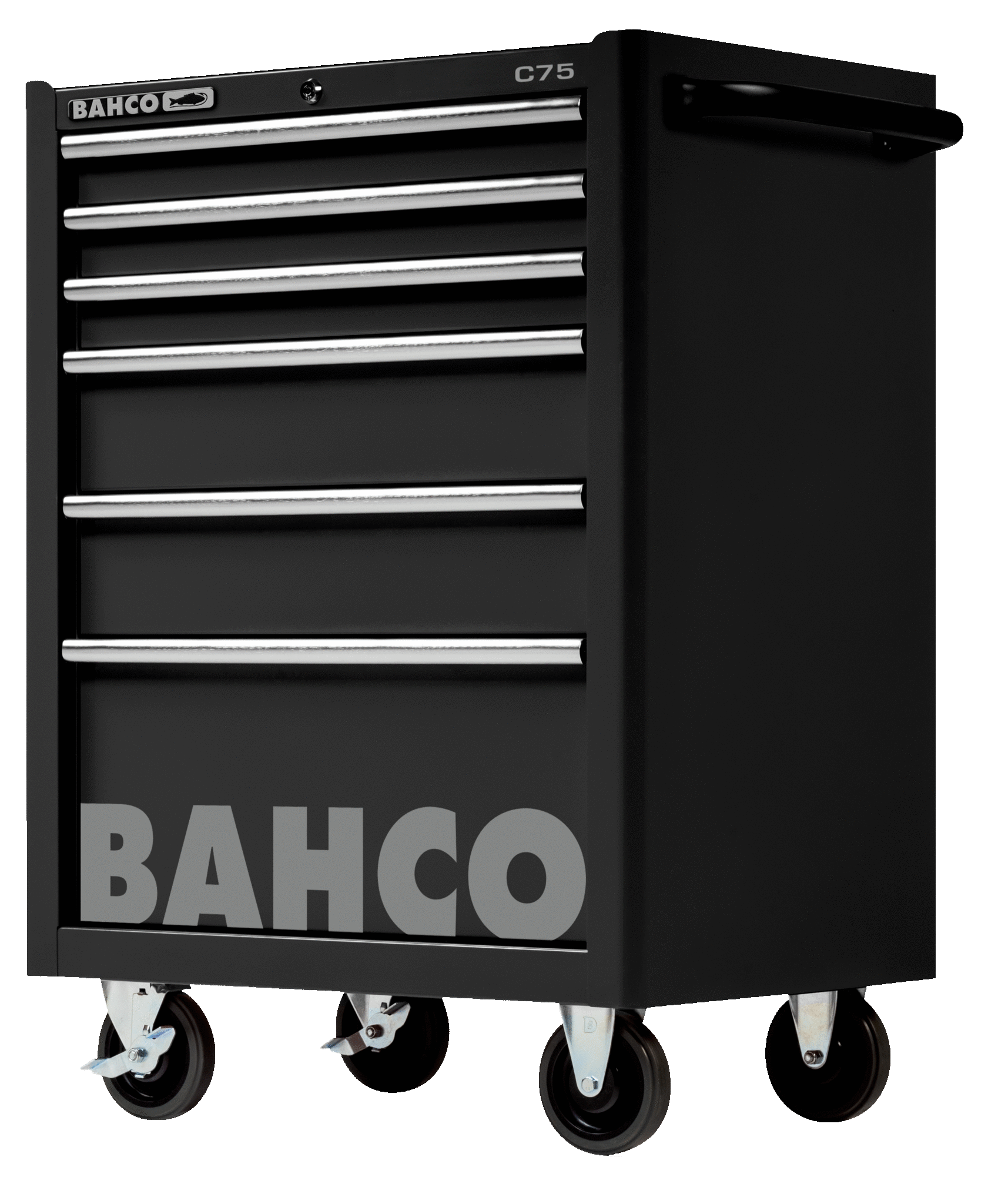 bahco Verktygsvagn bahco svart pro 6 draws, black