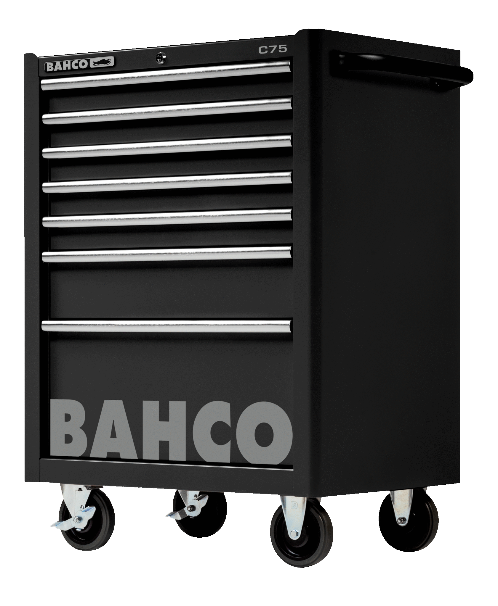 bahco Verktygsvagn bahco svart pro 7 draws, black