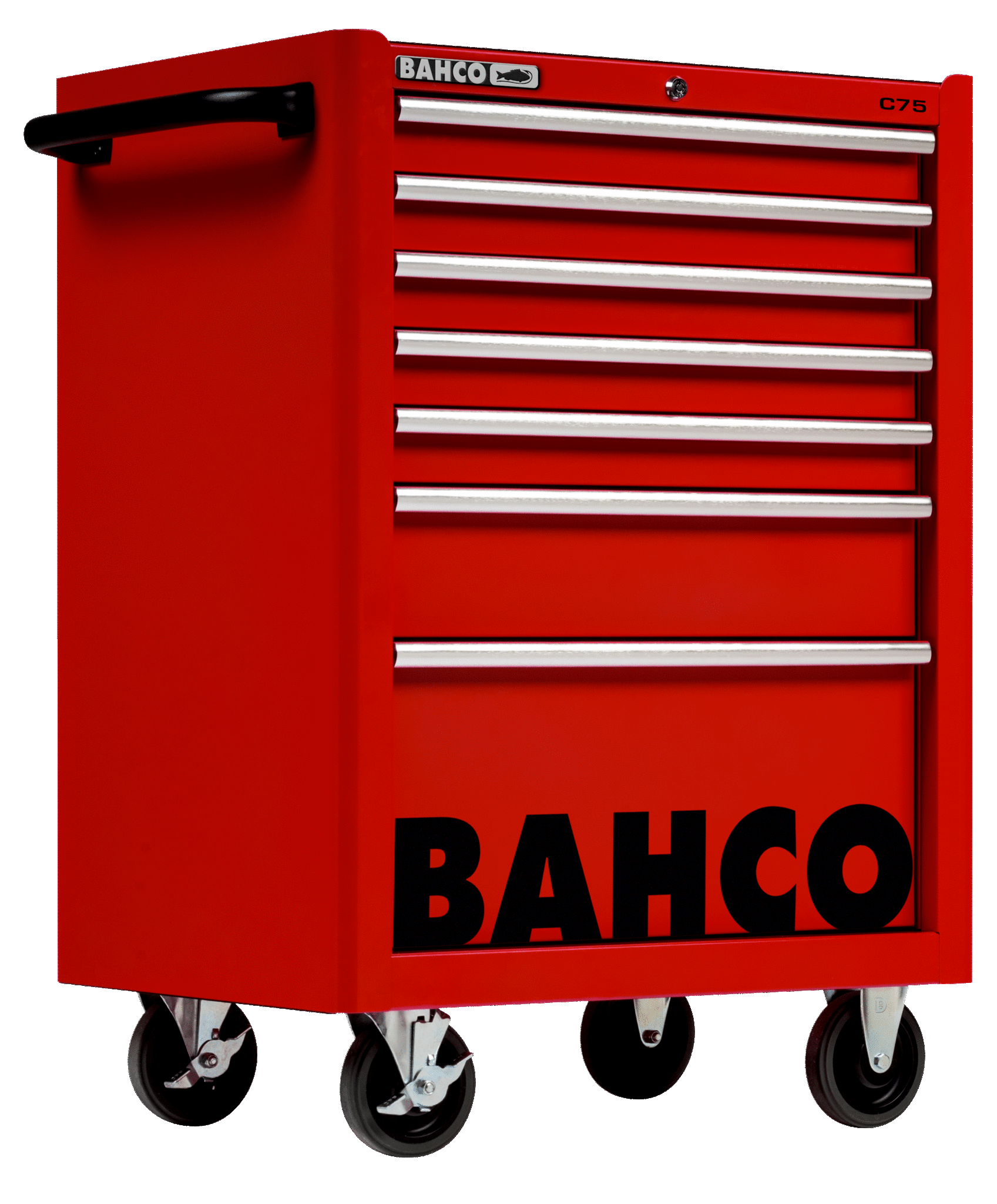 TOOL TROLLEY BAHCO PRO 7 DRAWS, RED