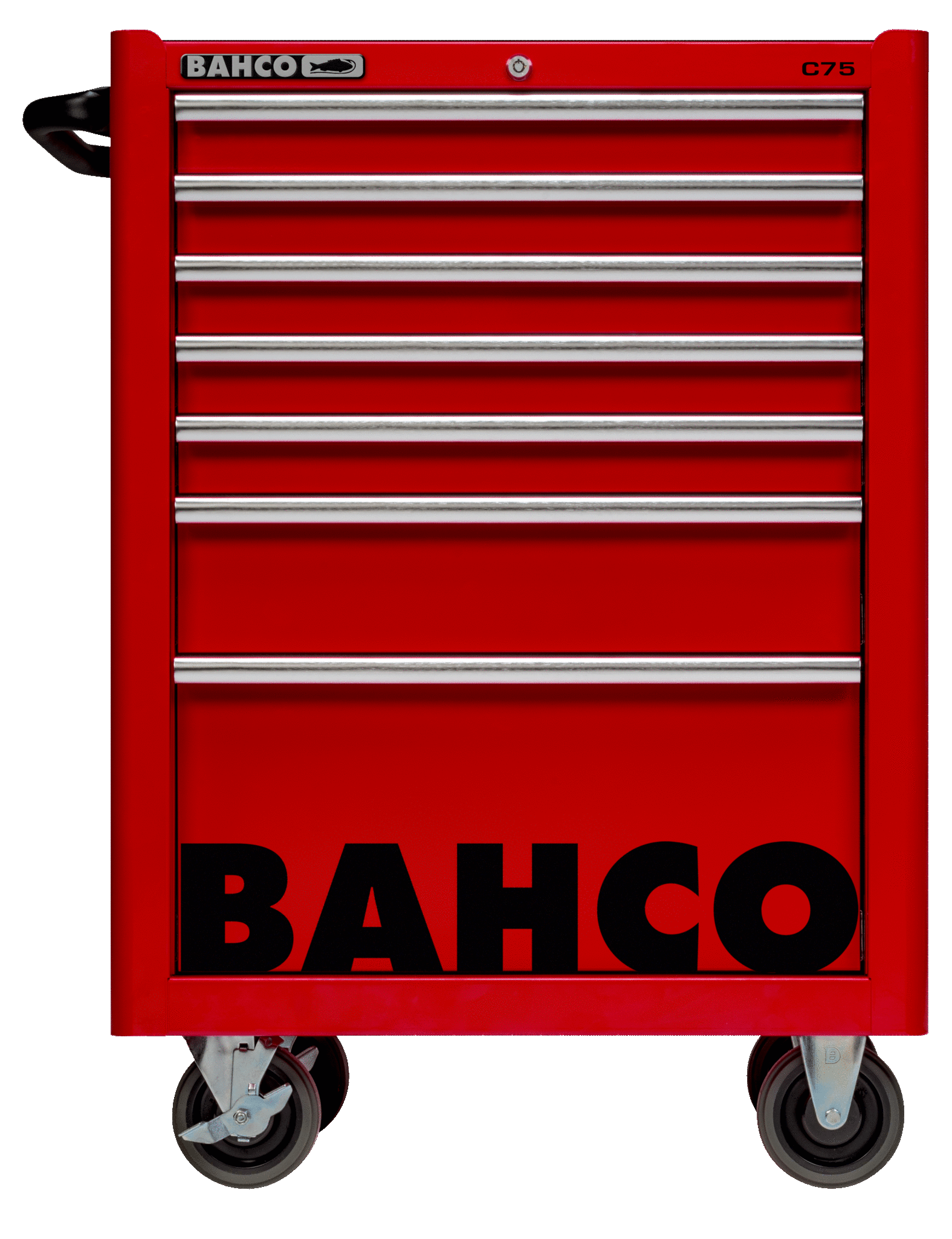 bahco Työkaluvaunu bahco pro 7 vetolaatikkoa,punainen