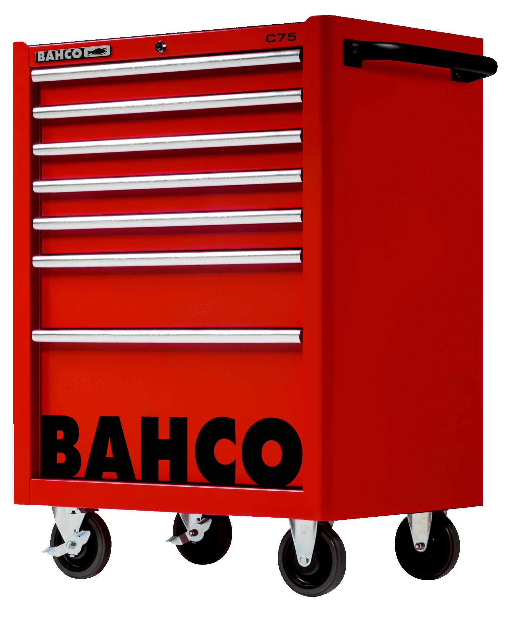 bahco Työkaluvaunu bahco pro 7 vetolaatikkoa,punainen