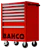bahco Työkaluvaunu bahco pro 7 vetolaatikkoa,punainen