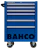 bahco Työkaluvaunu bahco pro 6 vetolaatikkoa, sininen