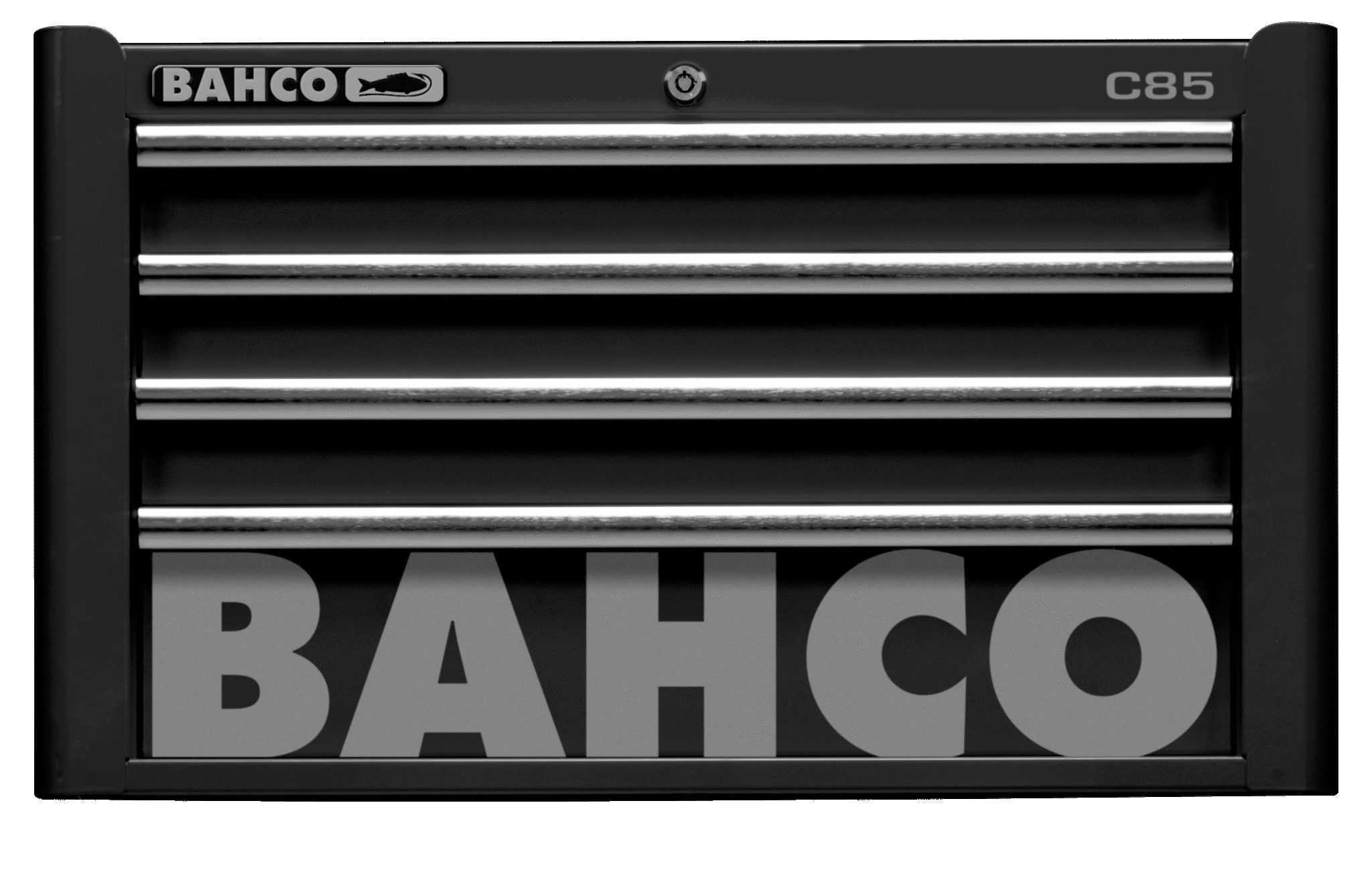 bahco Top chest bahco 4 draws, black