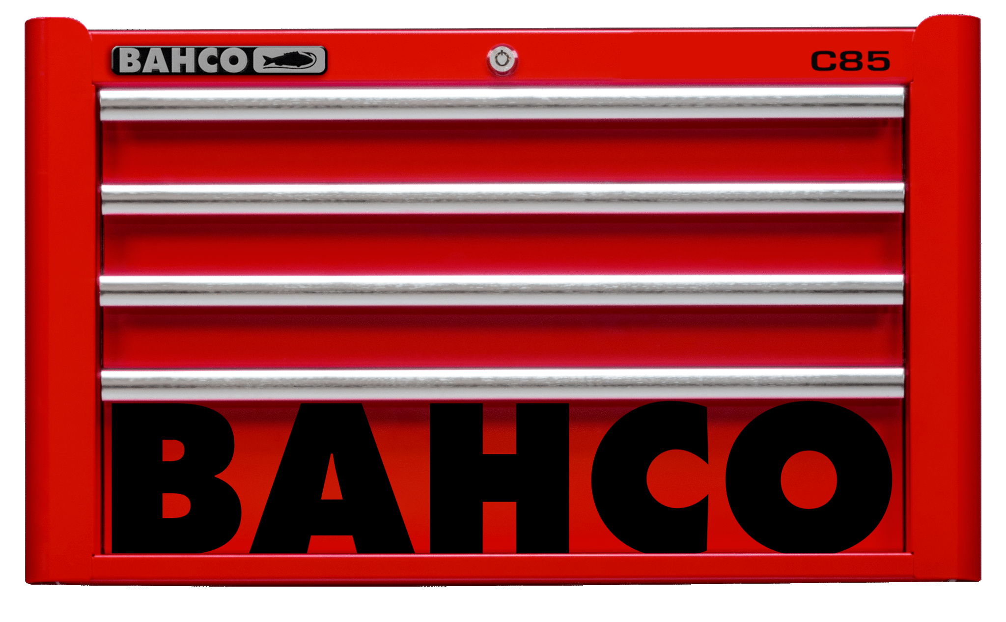 bahco Top chest bahco 4 draws, red