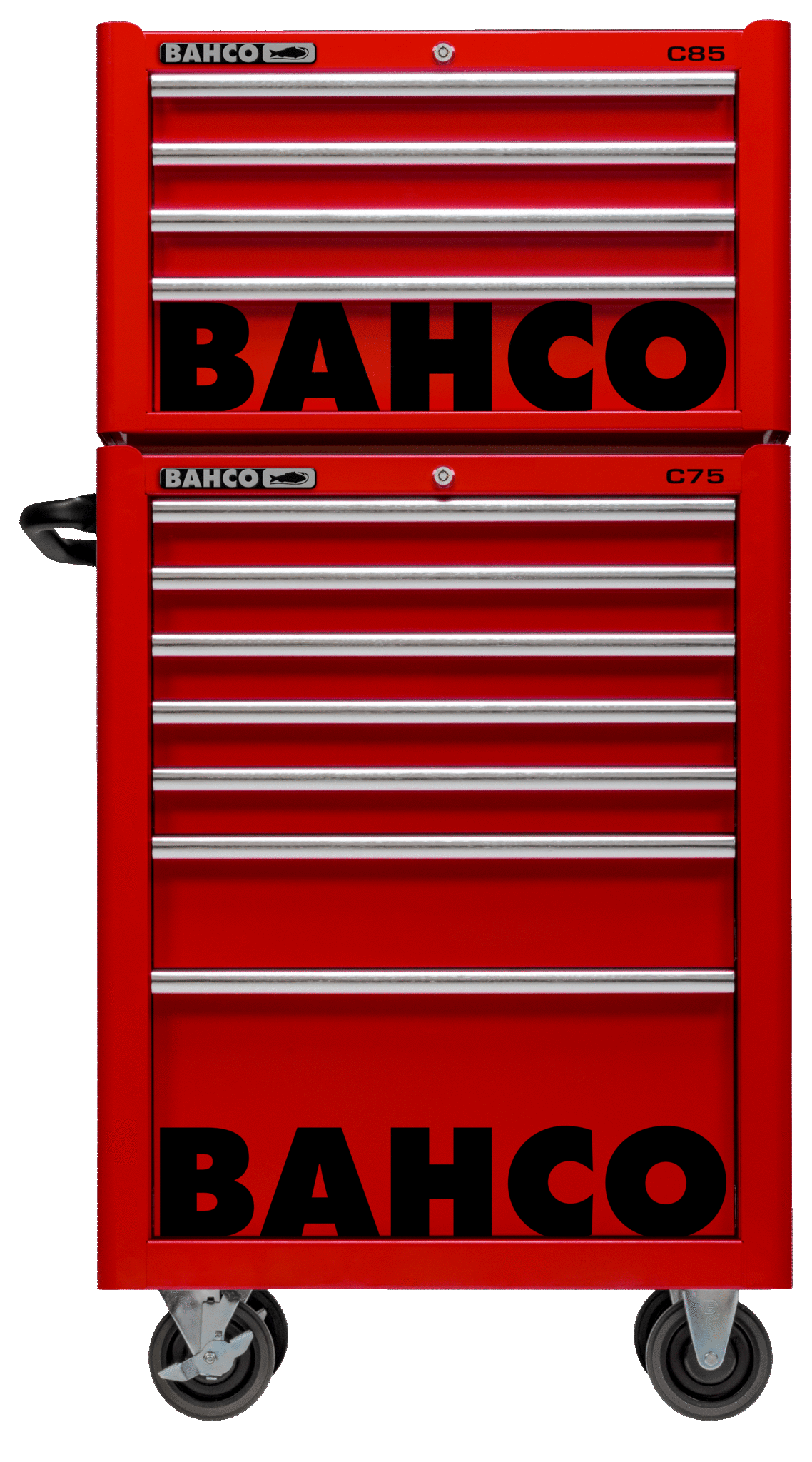 bahco Top chest bahco 4 draws, red