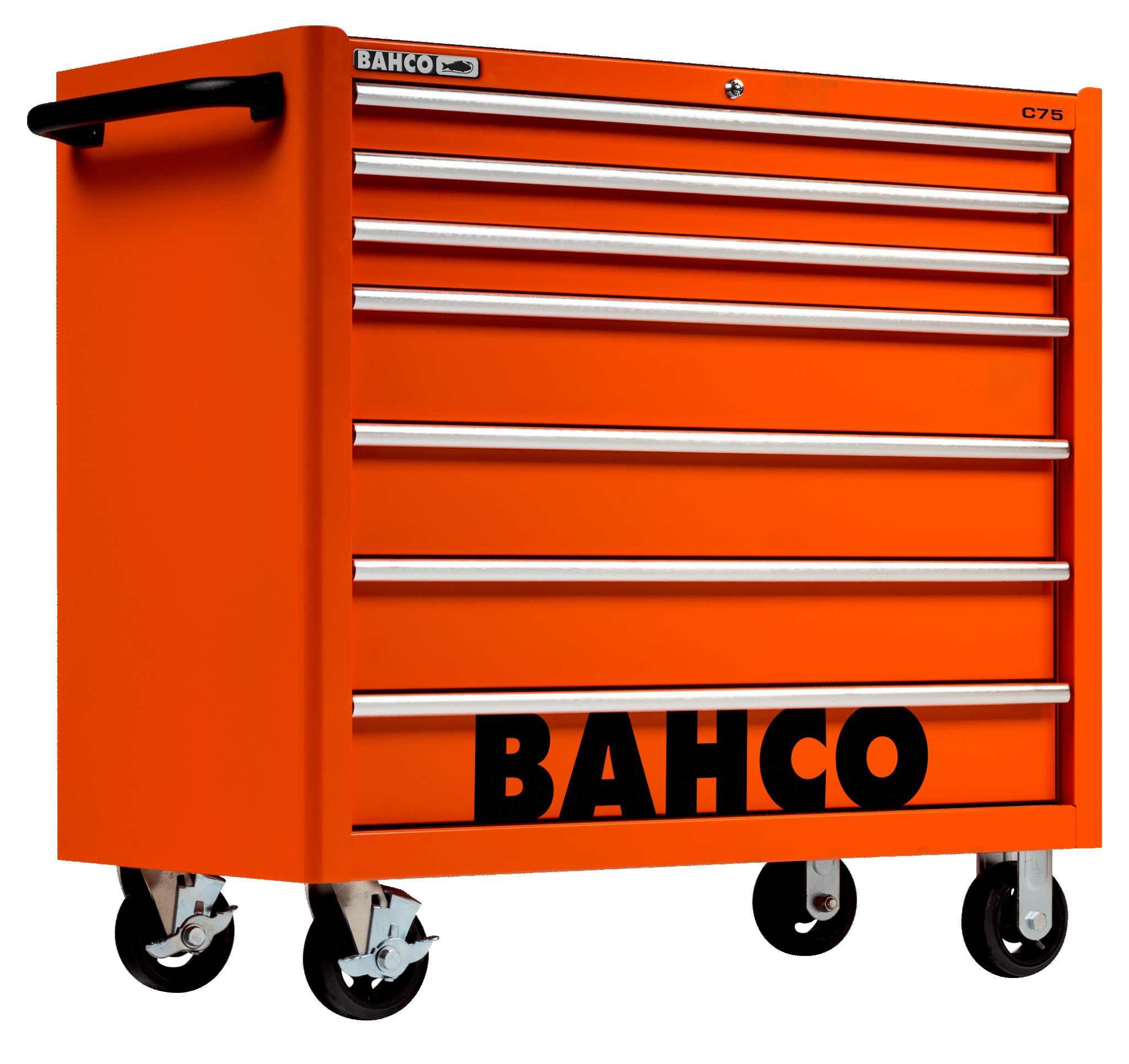 TOOL TROLLEY BAHCO XL 7 DRAWS, ORANGE