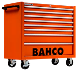 TOOL TROLLEY BAHCO XL 8 DRAWS, ORNAGE