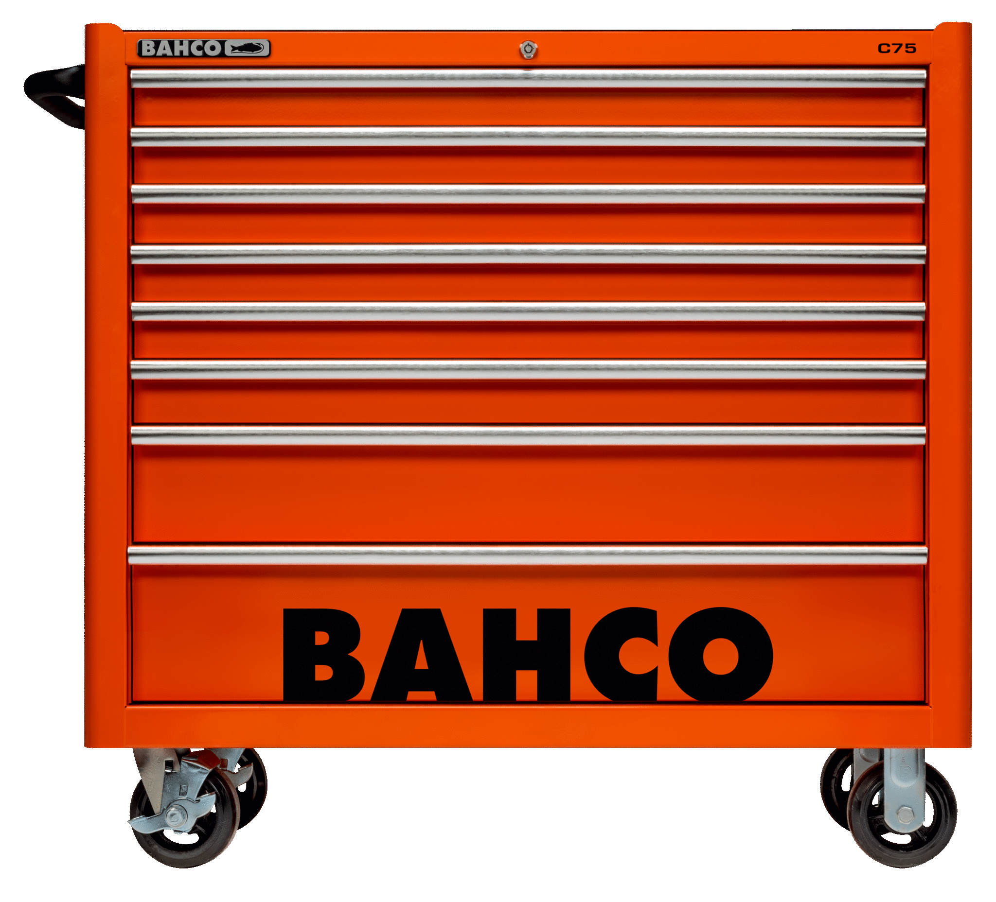 bahco Tool trolley bahco xl 8 draws, ornage