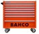 bahco Tool trolley bahco xl 8 draws, ornage