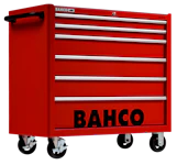 TOOL TROLLEY BAHCO XL 6 DRAWS, RED