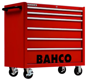 bahco Verktygsvagn bahco röd xl 6 draws, red