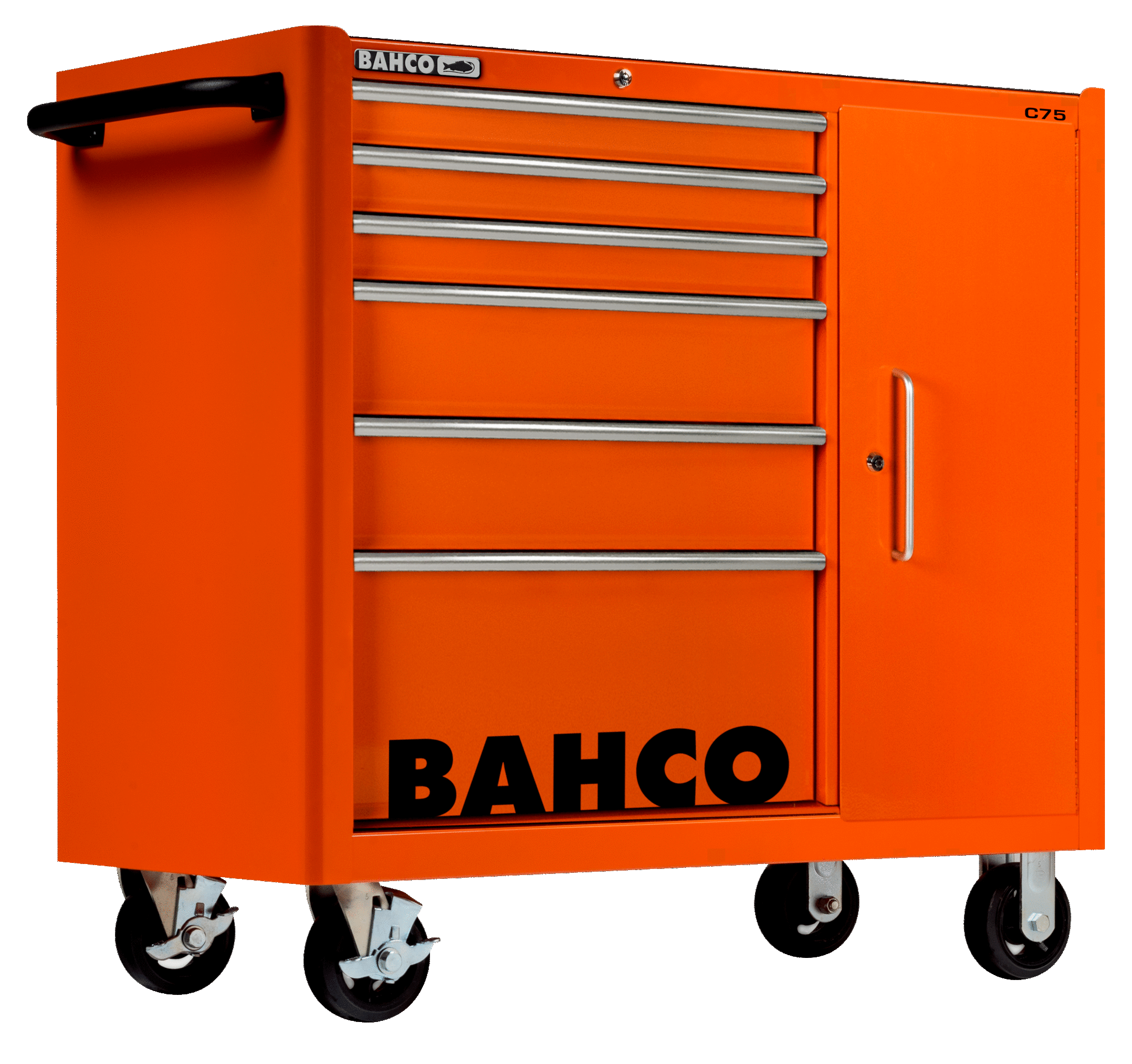 TOOL TROLLEY BAHCO XL 6 DRAWS WITH SIDE CABINET