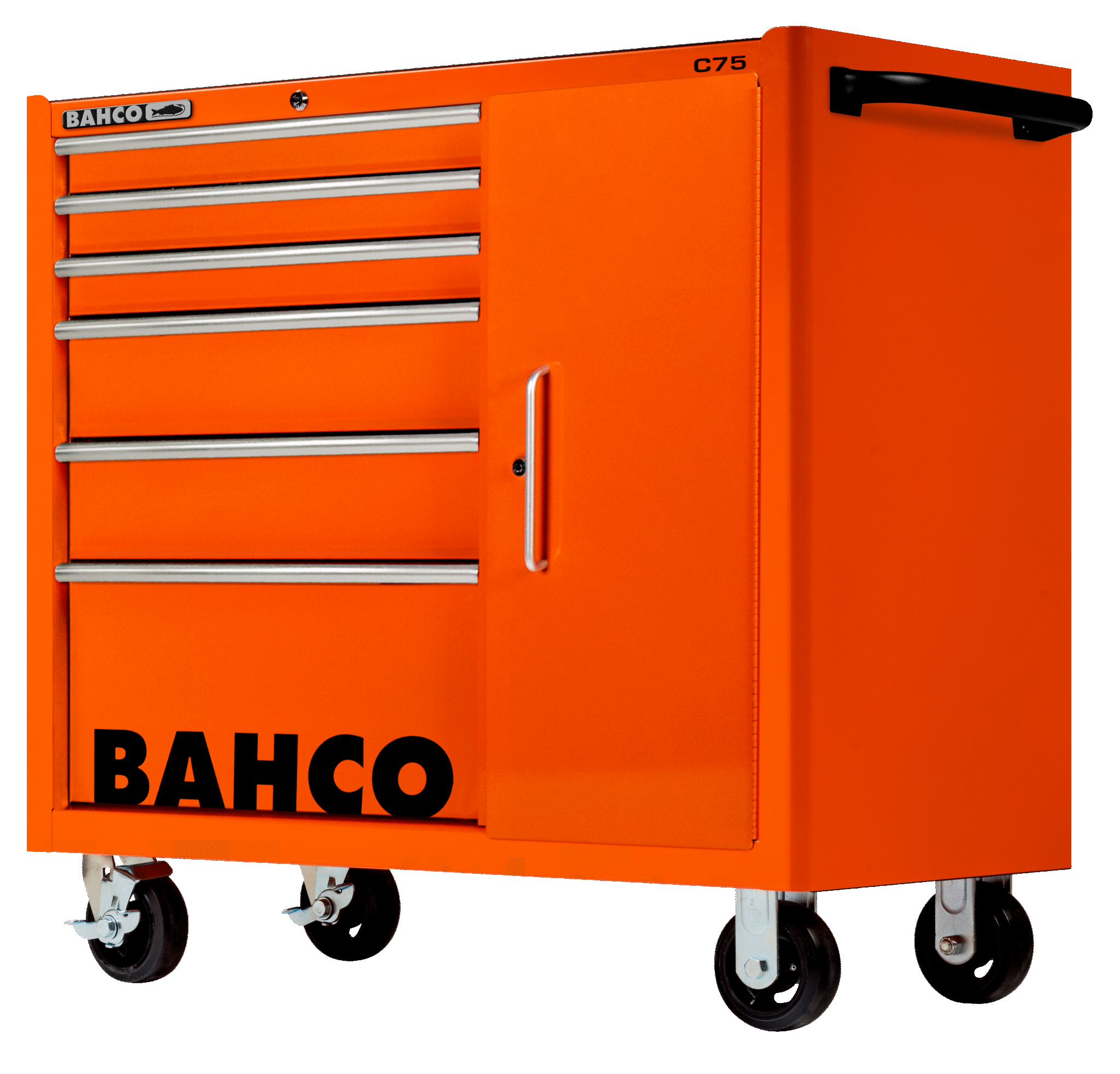 bahco Työkaluvaunu bahco xl sivukaappi, oranssi