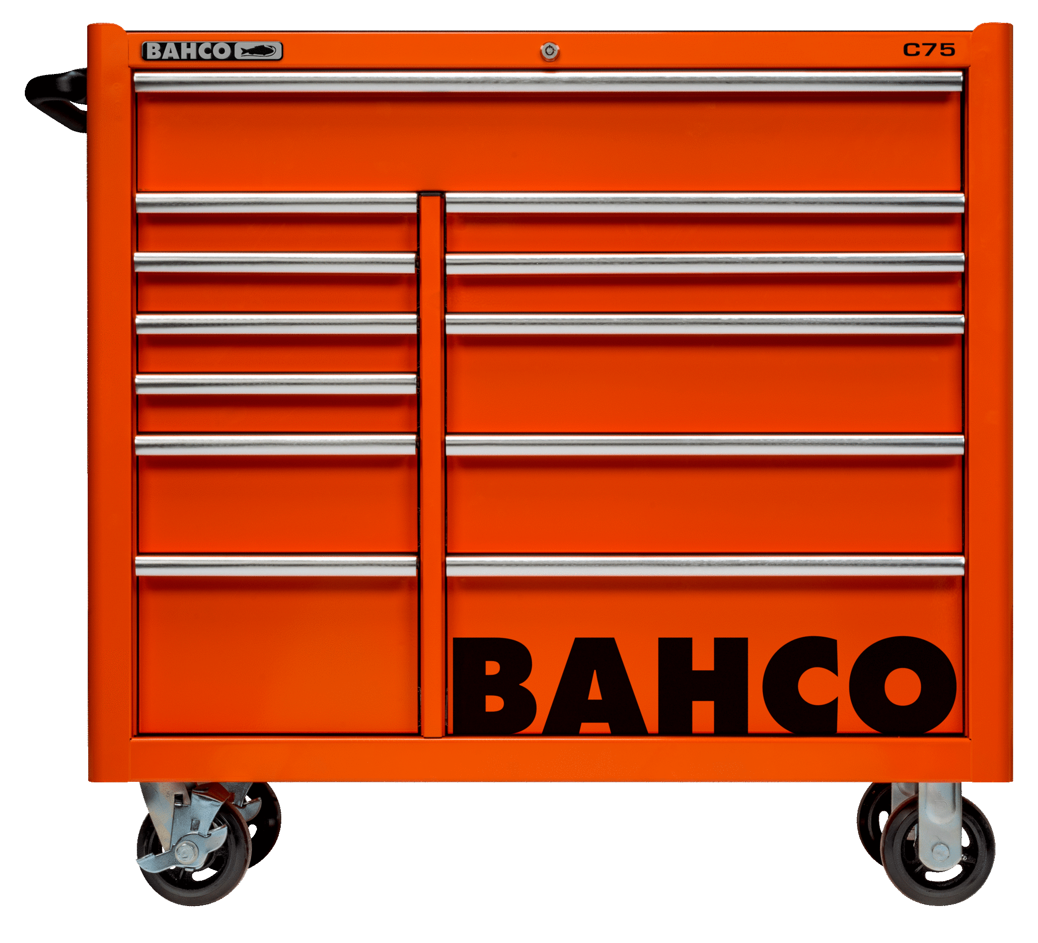 bahco Verktygsvagn bahco orange xl 12 draws, orange