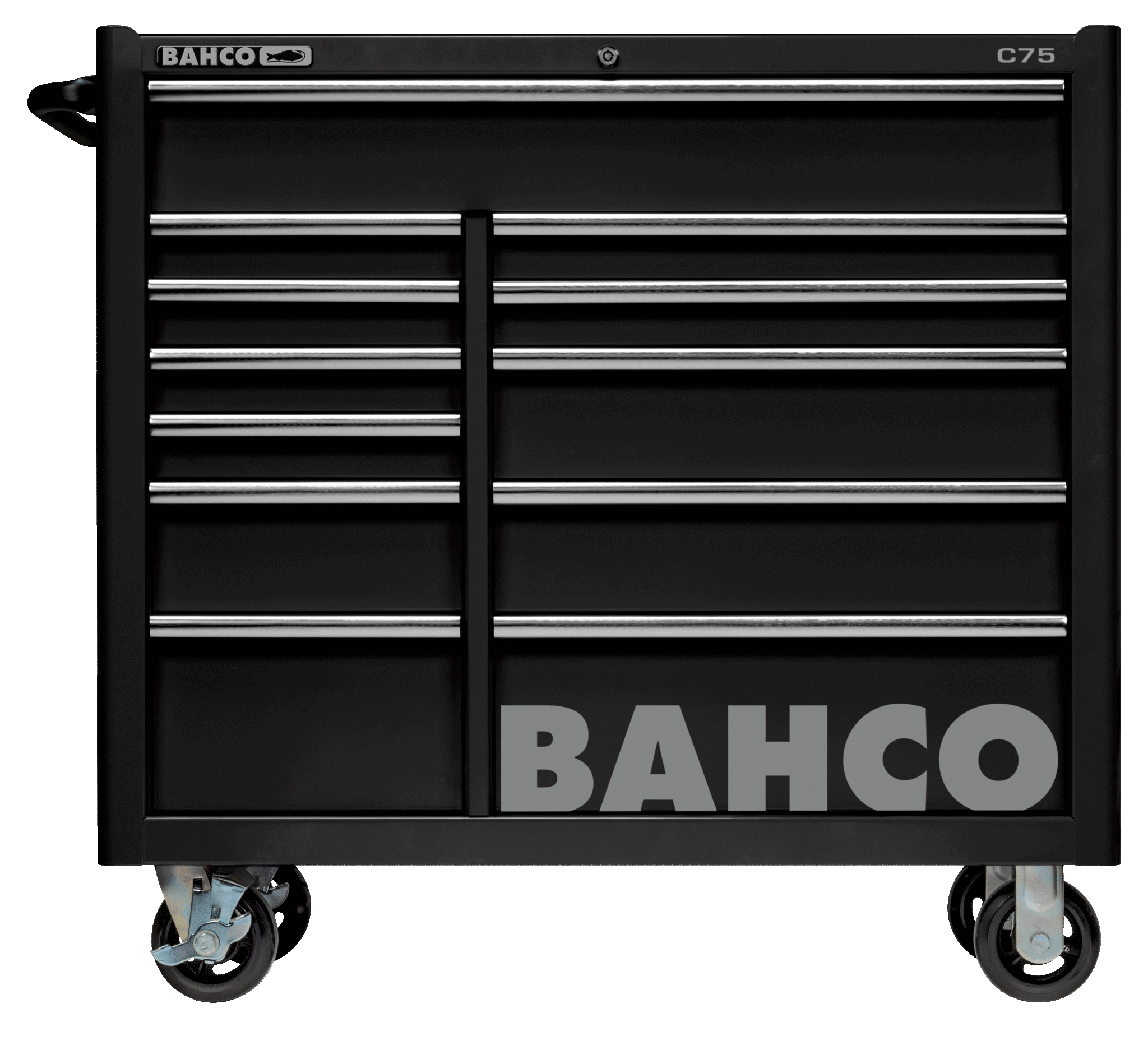 bahco Verktygsvagn bahco svart xl 12 draws, black